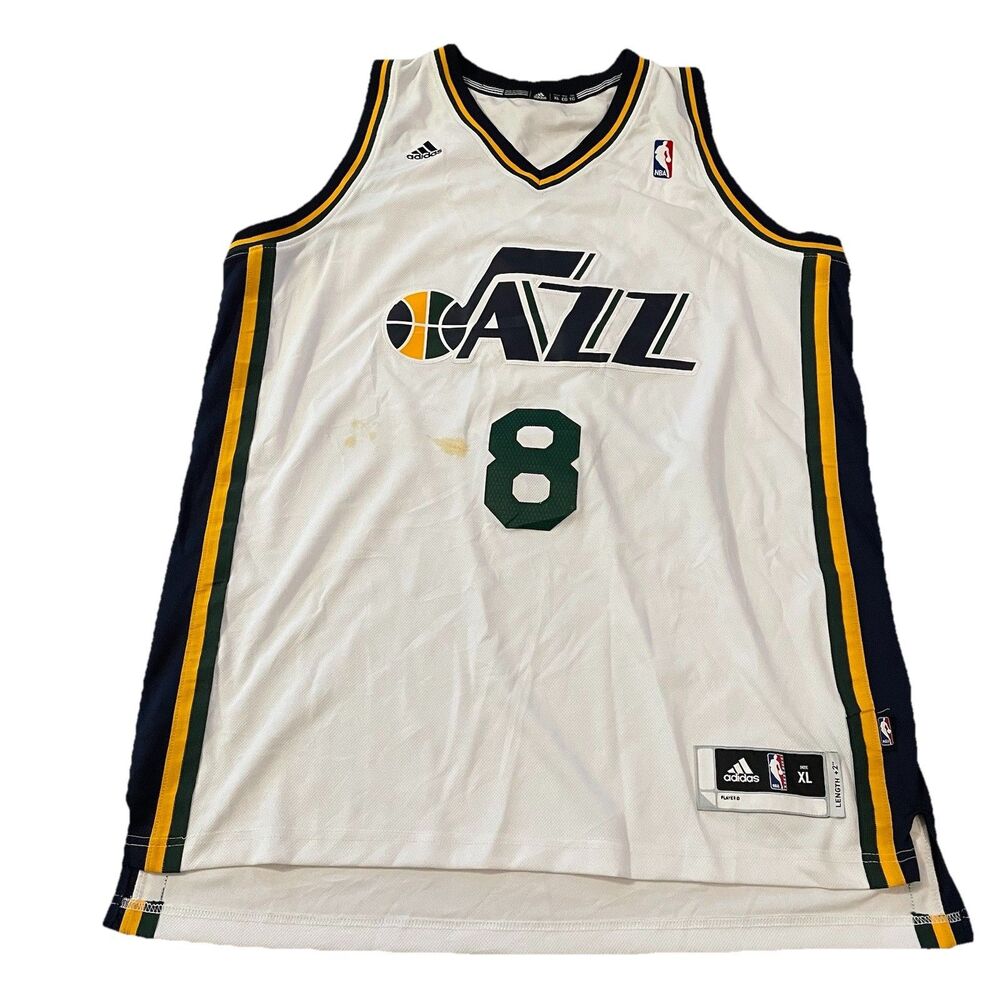 Vintage Deron Williams Adidas Utah Jazz Authentic Jersey Size:xl +2 - Picture 1 of 11